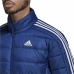 Sportsjakke til herrer Adidas Essentials Blå Mørkeblå