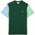 Maglia a Maniche Corte Uomo Lacoste Tee-Shirt Verde Uomo