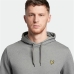 Herren Sweater mit Kapuze Lyle & Scott Grau