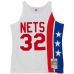 Basketbola T-krekls Mitchell & Ness New York Nets Balts