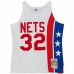 Tricou de baschet Mitchell & Ness New York Nets Alb