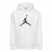 Tröja med huva Unisex Jordan Jordan Jumpman Logo Vit