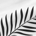 Taie d'oreiller HappyFriday Blanc Foliage Multicouleur 45 x 125 cm