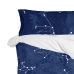 Funda de almohada HappyFriday Blanc Cosmos Multicolor 45 x 110 cm