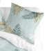 Taie d'oreiller HappyFriday Blanc Foliage Mint Multicouleur 80 x 80 cm