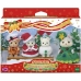 Accessoires voor poppenhuis Sylvanian Families Happy ChristmaS Friends