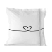 Funda de almohada HappyFriday Blanc My Love Multicolor 80 x 80 cm