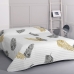 Bedspread (quilt) HappyFriday Blanc Foliage Multicolour 270 x 260 cm