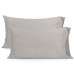 Pillowcase HappyFriday BASIC Grey 50 x 75 cm (2 Units)
