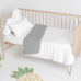 Bedspread (quilt) HappyFriday Basic Kids Dash Grey 100 x 130 cm