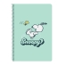 Σημειωματάριο Snoopy Groovy Πράσινο A4 80 Φύλλα