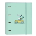 Carpeta de anillas Snoopy Groovy Verde 27 x 32 x 3.5 cm