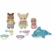 Accessoires voor poppenhuis Sylvanian Families 5749 Nursery Friends Pool Fun trio