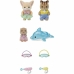 Αξεσουάρ για το Σπίτι Κουκλών Sylvanian Families 5749 Nursery Friends Pool Fun trio