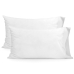 Funda de almohada HappyFriday BASIC Blanco 50 x 75 cm (2 Unidades)