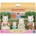 Príslušenstvo pre domček pre bábiky Sylvanian Families 5738 Latte Cat Family