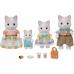 Príslušenstvo pre domček pre bábiky Sylvanian Families 5738 Latte Cat Family