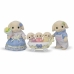 Dolls House Accessories Sylvanian Families 5735 Flora Rabbit family