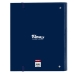 Ring binder El Niño Glassy Navy Blue 27 x 32 x 3.5 cm