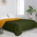 Couette réversible HappyFriday Basic Dash Jaune Vert 270 x 260 cm