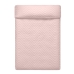 Colcha Reversível HappyFriday Basic Arista Cinzento Rosa Claro 260 x 260 cm