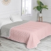 Omkeerbare sprei HappyFriday Basic Arista Grijs Licht Roze 240 x 260 cm