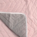 Colcha Reversible HappyFriday Basic Arista Gris Rosa claro 240 x 260 cm