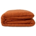 Omkeerbare sprei HappyFriday Basic Dash Oranje 260 x 260 cm