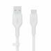 Cavo USB per Caricare Belkin CAB008BTMWH 1 m Bianco  