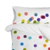 Funda de almohada HappyFriday Confetti Multicolor 45 x 110 cm (2 Unidades)