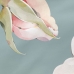 Capa de almofada HappyFriday Spring Blossom Multicolor Solteiro 45 x 110 cm