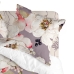 Pillowcase HappyFriday White Peonies Multicolour 80 x 80 cm