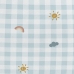 Taie d'oreiller HappyFriday Mini Weather Multicouleur 50 x 75 cm