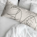 Pillowcase Decolores Liso Burgundy 45 x 125 cm