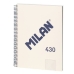 Notebook Milan 430 Bézs szín A4 80 Ágynemű (3 egység)