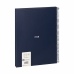 Carnet Milan 430 Bleu A4 80 Volets (3 Unités)