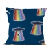 Funda de almohada HappyFriday Aware Ovni Multicolor 60 x 60 cm