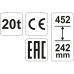 Cric elevator Yato YT-17007