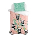 Federa HappyFriday Moshi Moshi Panda Garden Multicolore 60 x 70 cm