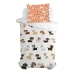 Pillowcase HappyFriday Mr Fox Dogs Multicolour 60 x 70 cm