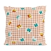 Funda de almohada HappyFriday Mr Fox Piggys Vichy Multicolor 80 x 80 cm