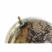 Земной глобус DKD Home Decor Коричневый Позолоченный PVC Металл Древесина манго 22 x 22 x 40 cm 22 x 20 x 40 cm