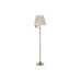 Stojaca lampa DKD Home Decor Béžová Zlatá Kov Polyester (41 x 41 x 160 cm)