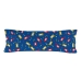 Capa de almofada HappyFriday Baleno Teen Blue Hotdog Multicolor 45 x 110 cm
