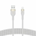 Cabo USB para Lightning Belkin CAA010BT1MWH Branco 1 m