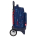 Trolley per la Scuola Spider-Man Neon Blu Marino 33 X 45 X 22 cm