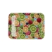 Ontbijtdienblad Quid Habitat Multicolour Plastic 28 x 20 x 1,5 cm Met handvatten Vruchten (12 Stuks)