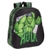 3D Barnebag Hulk Svart Grønn 27 x 33 x 10 cm