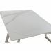 Ruokapöytä DKD Home Decor Kristalli Kullattu Metalli Valkoinen (140 x 80 x 76 cm)