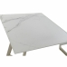 Table de Salle à Manger DKD Home Decor Verre Doré Métal Blanc (140 x 80 x 76 cm)